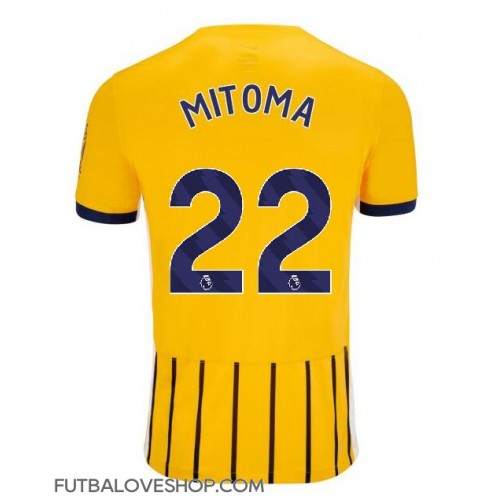 Dres Brighton Kaoru Mitoma #22 Tretina 2025-26 Krátky Rukáv Dres Brighton Kaoru Mitoma #22 Tretina 2025-26 Krátky Rukáv